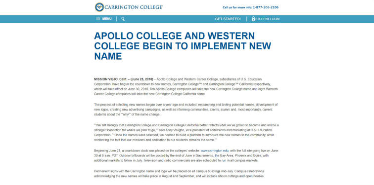Apollo College