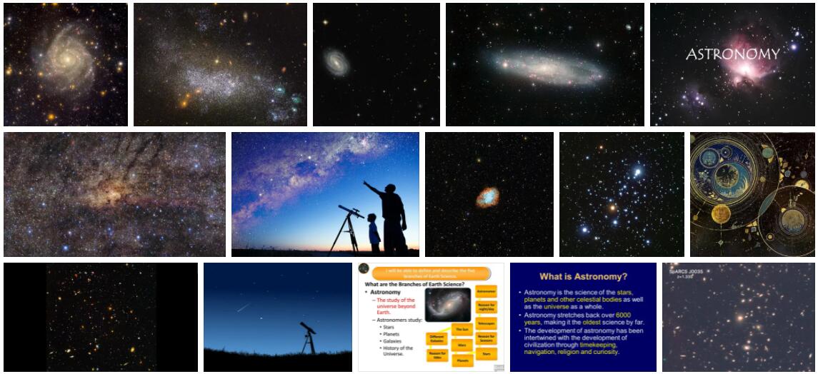 Study Astronomy