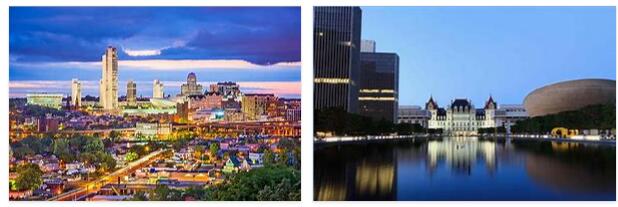 New York and Albany